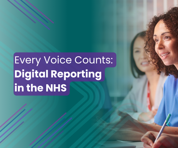 Every Voice Counts Digital Reporting In The NHS UHMBT Website Banner (574 X 476 Px)